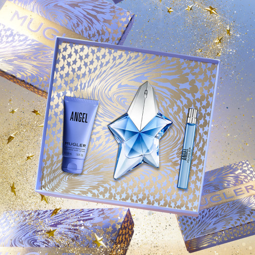 MUGLER Angel Gift Set - Refillable Eau de Parfum 3614274707380 MUGLER Angel Gift Set - Refillable Eau de Parfum 3614274707380